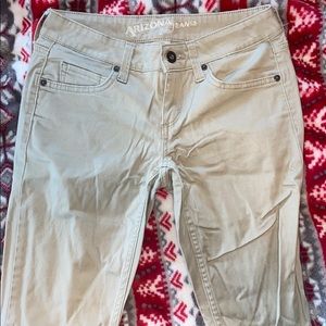 arizona khaki skinny pants